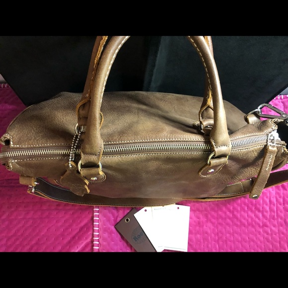 ROOTS grace large Africa tribe crossbody bag - Picture 4 of 12